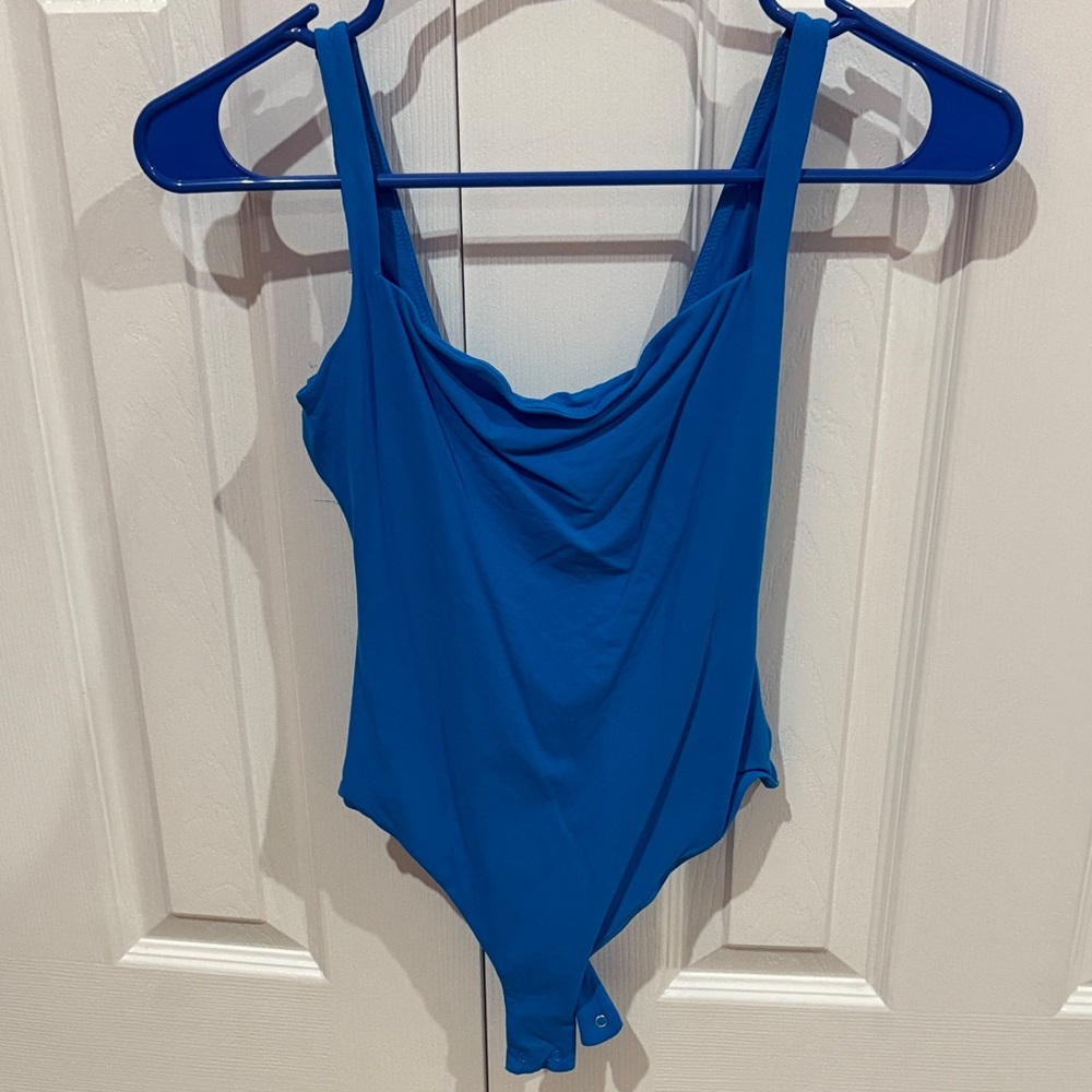 Skims blue bodysuit